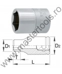 UNIOR Capat cheie tubulara 3/8" - 238/1 6p, 6 mm