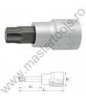 UNIOR Capat cheie tubulara de impact 3/4" cu profil TX - 197/2ATX, 60 mm