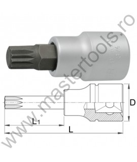 UNIOR Capat cheie tubulara 3/4" profil ZX - 197/2AZX