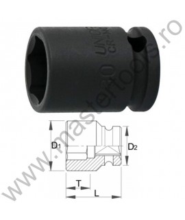 UNIOR Capat cheie tubulara de impact 3/8", 8 mm