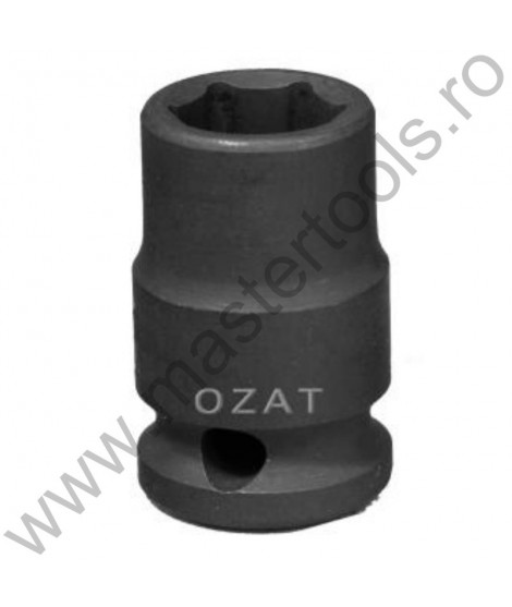 OZAT Capete chei tubulare impact 3/8" 6 laturi varianta scurta 06M 3/8"