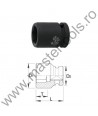 UNIOR Capat cheie tubulara de impact 1/2", 10 mm