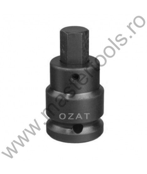 OZAT Capete chei tubulare de impact cu profil hexagonal exterior 1/2"
