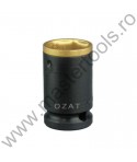 OZAT Capete chei tubulare de impact cu profil protectie de aluminiu 1/2" 6 laturi scurte
