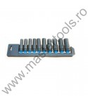 OZAT Trusa capete tubulare de impact lungi 1/2" 10-19 mm 10 piese