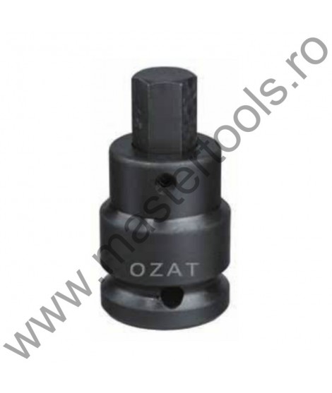 OZAT Biti pentru capete chei tubulare impact 3/4" profil hexagon exterior