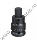 OZAT Biti pentru capete chei tubulare impact 3/4" profil hexagon exterior
