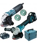 MAKITA polizor unghiular 125mm acumulatori Li-ion DGA506RTJ GA5040RKDJ