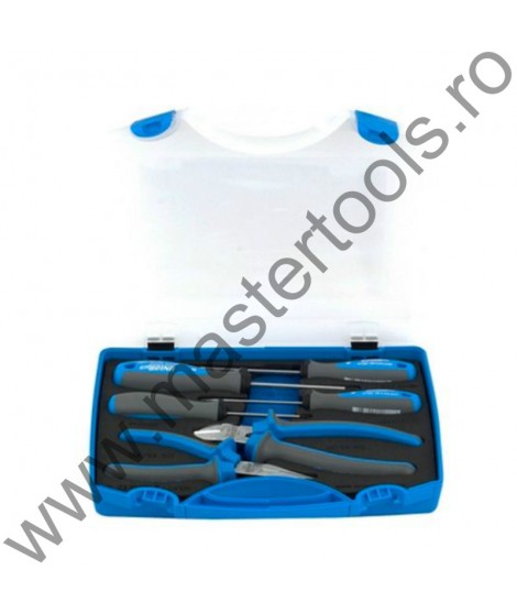 UNIOR Set clesti si surubelnite in cutie de plastic - 401PB6