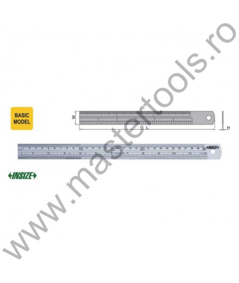 INSIZE Rigle semiflexibile - 7110