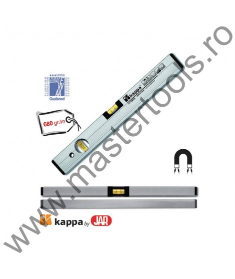 KAPPA Nivele aluminiu clasice ProLevel cu magnet - 040EM