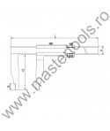 INSIZE Sublere mecanice - 1208