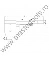 INSIZE Sublere mecanice - 1208