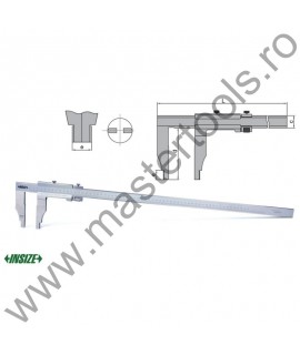 INSIZE Sublere mecanice de exterior-interior cu varfuri lungi si reglaj fin - 1215