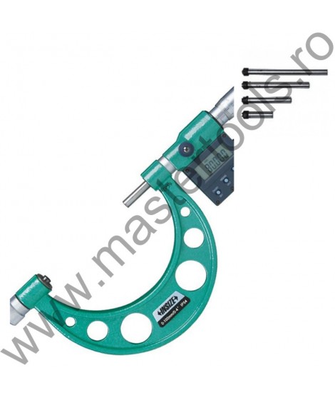 INSIZE Micrometre digitale de exterior cu palpatori interschimbabili - 3506