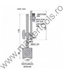 INSIZE Suport magnetic pentru ceas comparator - 6200