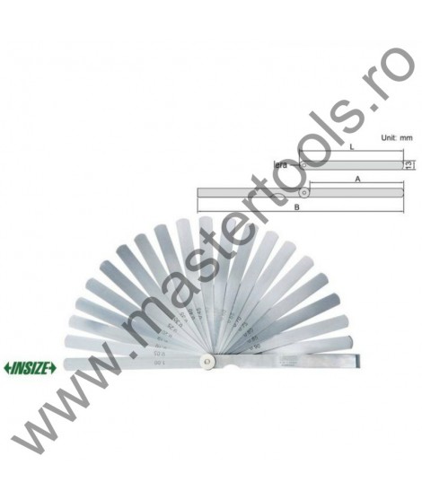 INSIZE Lere de grosime - 4605