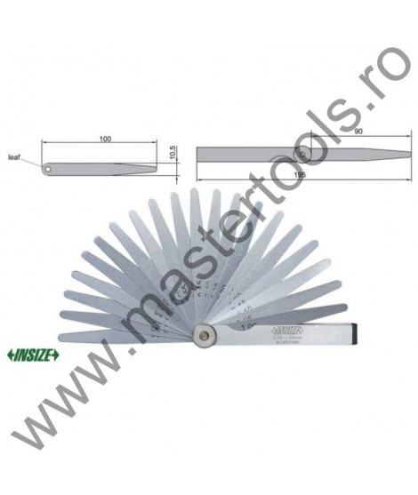 INSIZE Lere de grosime - 4602