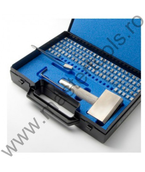 GRAVUREM Truse pastile cifre si litere Euro Type 165