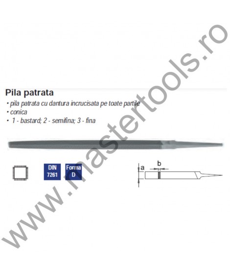 TOME FETEIRA Pile patrate Q/045