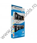 UNIOR Set surubelnite cu capete tubulare cromate cu manere polipropilena 629CS7CR