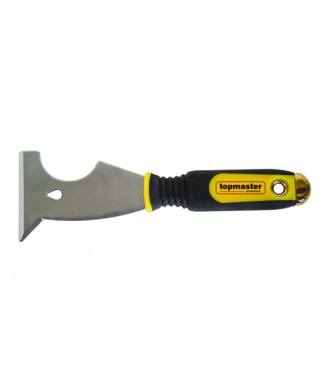 TOPMASTER 320722 Spaclu multifunctional 125 mm cu maner din fibra