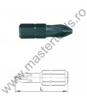 USH Bit hexagonal 1/4" DIN 3126 - Forma C 6,3 - profil Phillips ACR - INDUSTRY PH ACR