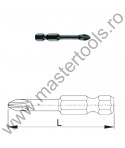 COBIT Bit IMPACT TORSION 1/4" DIN/ISO 1173 - Forma E 6,3 - profil Phillips