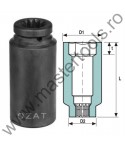 OZAT Capete chei tubulare de impact 5 SPLINE 6 laturi, lungi