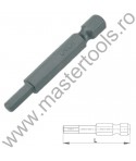 602529 UNIOR Set 3 biti hexagonal 1/4” Forma E 6.3-profil hexagon HX 6