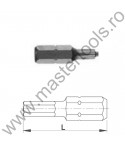 COBIT Biti STANDARD 25 mm 1/4" DIN/ISO 1173 Forma C 6,3 profil Torx TTAP