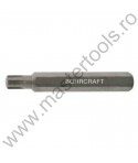 BOHRCRAFT Biti cu profil Ribe, prindere hexagonala 10 mm Forma C10 - 6624 - 75 mm