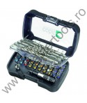 COBIT Trusa 50 biti, burghie si accesorii cu inel de identificare - 02222