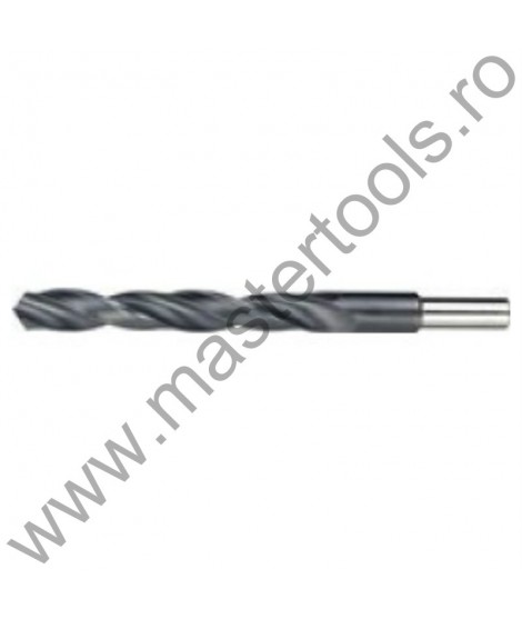 BOHRCRAFT Burghie cilindrice cu coada redusa pentru metal DIN 338, tip N, 118, HSS, laminate, brunate, in husa - 1109 SB