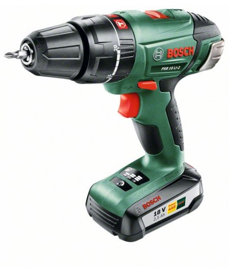 BOSCH PSB 18 LI-2 Masina gaurit cu percutie cu acumulator 060398230B