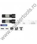 TIVOLY Seturi 2 tarozi pentru filetare manuala, filet GAZ ( BSP ), DIN 5157 HSS-G - 9531021