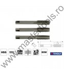 TIVOLY Seturi 3 tarozi pentru filetare manuala, filet BSW, similar DIN 352, HSS-G - 9511011