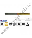 Tarozi lungi de masina, pas normal / fin, DIN 371/376/374, HSS-E ( Co 5% ), Forma B, TiN 960ST21