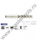 TIVOLY Freze cilindro frontale lunga, DIN 845BL, HSS-E8, Z4-6, coada Con Morse 8030451