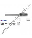 TIVOLY Freze din carbura de tungsten forma A - cilindrica, cu tais simplu tip C 1031601