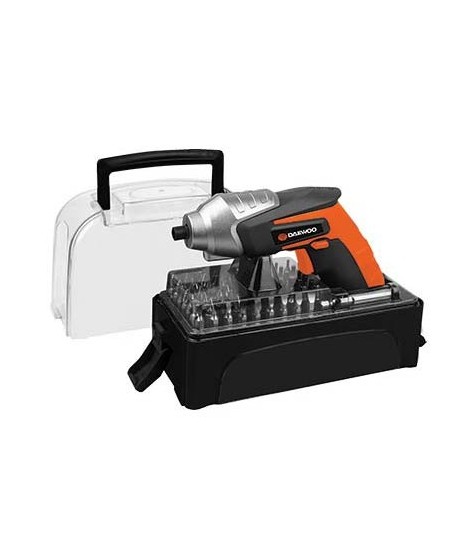 DAEWOO DAS360L Surubelnita electrica 3.6 V 3NM si un set de 45 de accesorii