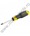 1-64-952 STANLEY. Surubelnita Pozidrive CushionGrip, PZ0-60 mm