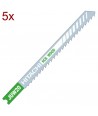HITACHI 750023 Set 5 panze fierastrau pendular JUW20 prindere U 91.5mm