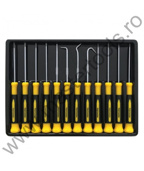 TOPMASTER Set 12 surubelnite de precizie