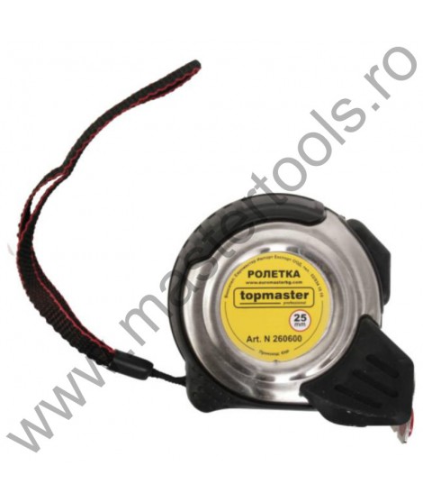 TOPMASTER Ruleta compacta 7.5 m x 25 mm