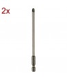 HITACHI HIKOKI 752267 Set 2 biti cu profil PH2 lungime 152 mm