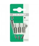 4100303 HITACHI HIKOKI Set 3 biti cu profil TORX