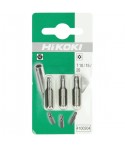 4100304 HITACHI HIKOKI Set 3 biti profil TORX TX10,TX15,TX20