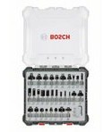 BOSCH 2607017475 Set freze lemn 30 bucati profilat canturi tija 8 mm