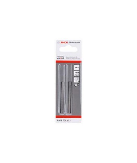 BOSCH 2608000672 Set 2 cutite de rindea de 56 mm pentru GHO 12V-20
